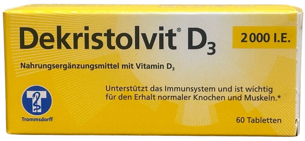 Dekristolvit D3 из Германии