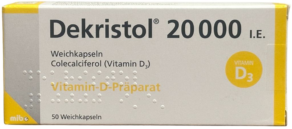 Dekristol витамин D3 из Германии
