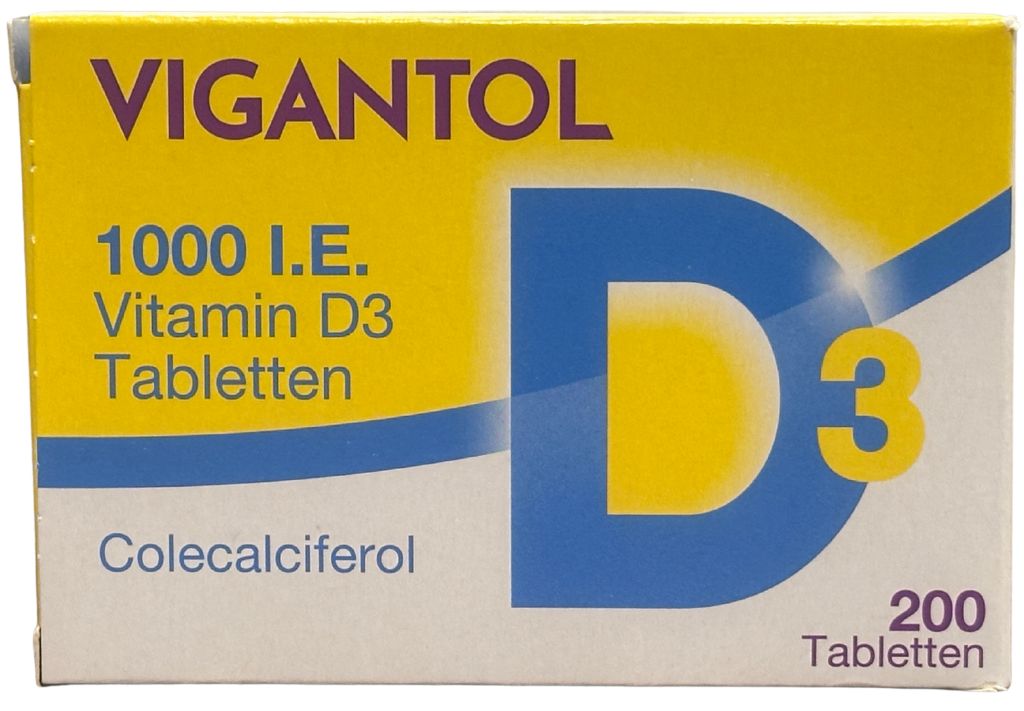 Vigantol витамин D3 из Германии
